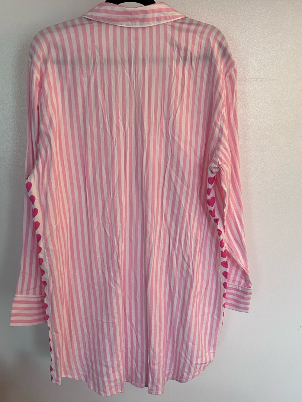 Victoria's Secret Pink and White Striped Sleep Top - Picture 3 of 3